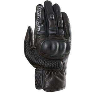 Moteriškos Furygan TD Air Lady juodai baltos motociklininko pirštinės