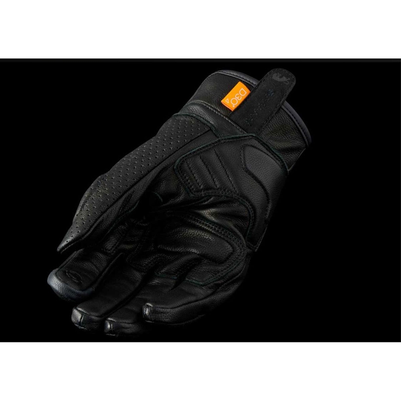 Moteriškos Furygan LR Jet Lady Vented D3O® motociklininko pirštinės Black