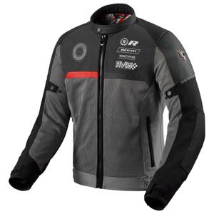 Revit Swiftblade motociklininko striukė juoda ir raudona