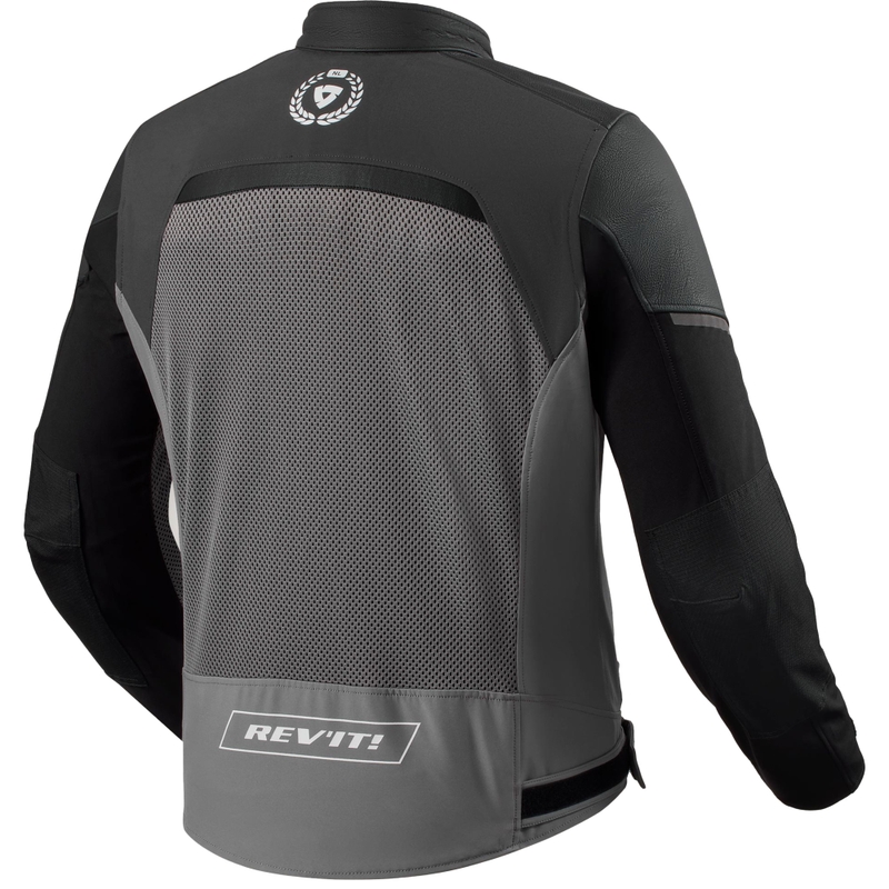 Revit Swiftblade motociklininko striukė juoda ir raudona