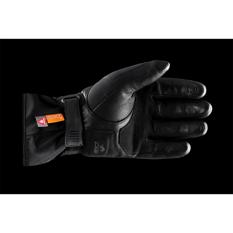 Furygan Oslo Oslo D3O® PrimaLoft® Lady juodos motociklininko pirštinės