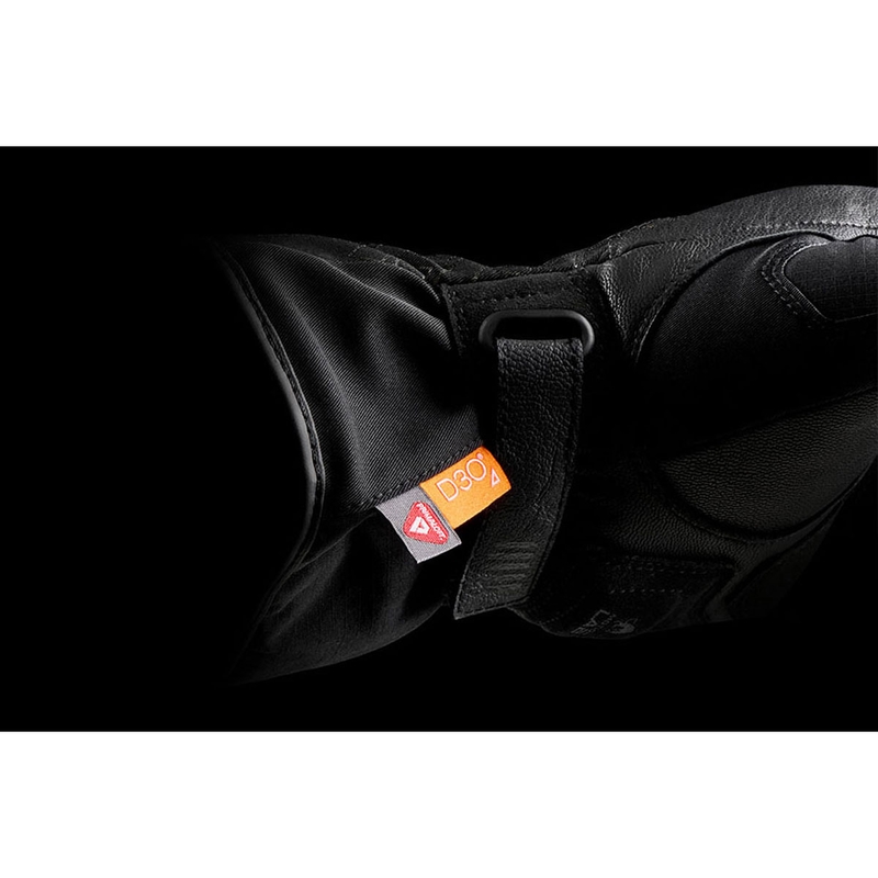 Furygan Oslo Oslo D3O® PrimaLoft® Lady juodos motociklininko pirštinės