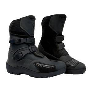 Motociklininko batai Street Racer Adventure Low WP black - II klasė