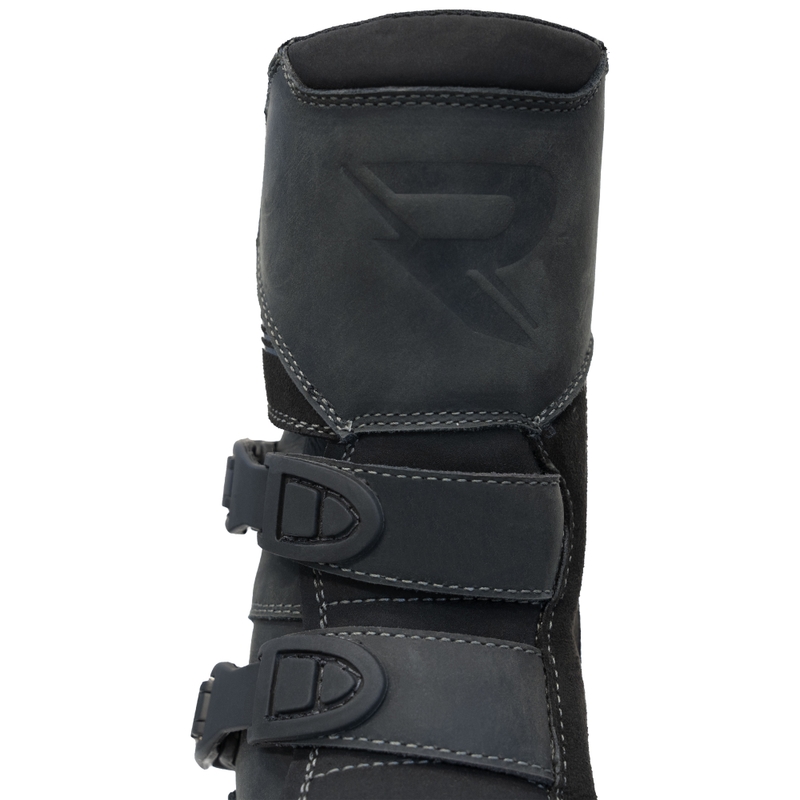 Motociklininko batai Street Racer Adventure Low WP black - II klasė