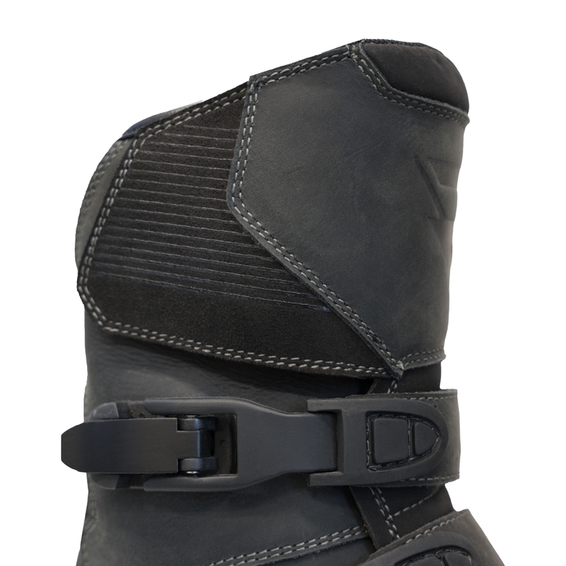 Motociklininko batai Street Racer Adventure Low WP black - II klasė
