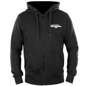 Džemperis Furygan Corpo Zip juoda ir balta