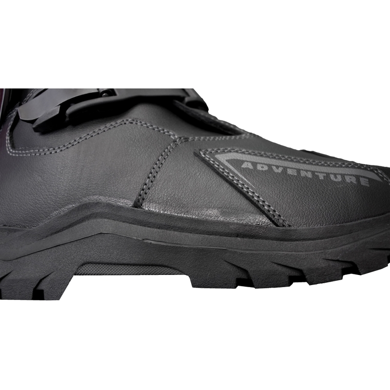 Motociklininko batai Street Racer Adventure WP black - II klasė