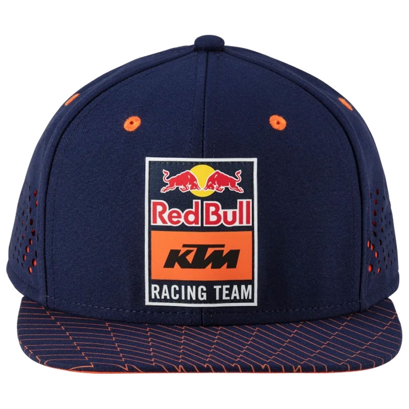 KTM Red Bull Racing Grid Plokščia kepurė mėlyna-oranžinė
