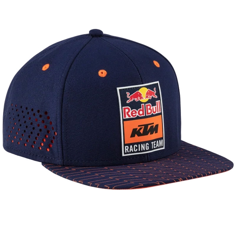 KTM Red Bull Racing Grid Plokščia kepurė mėlyna-oranžinė