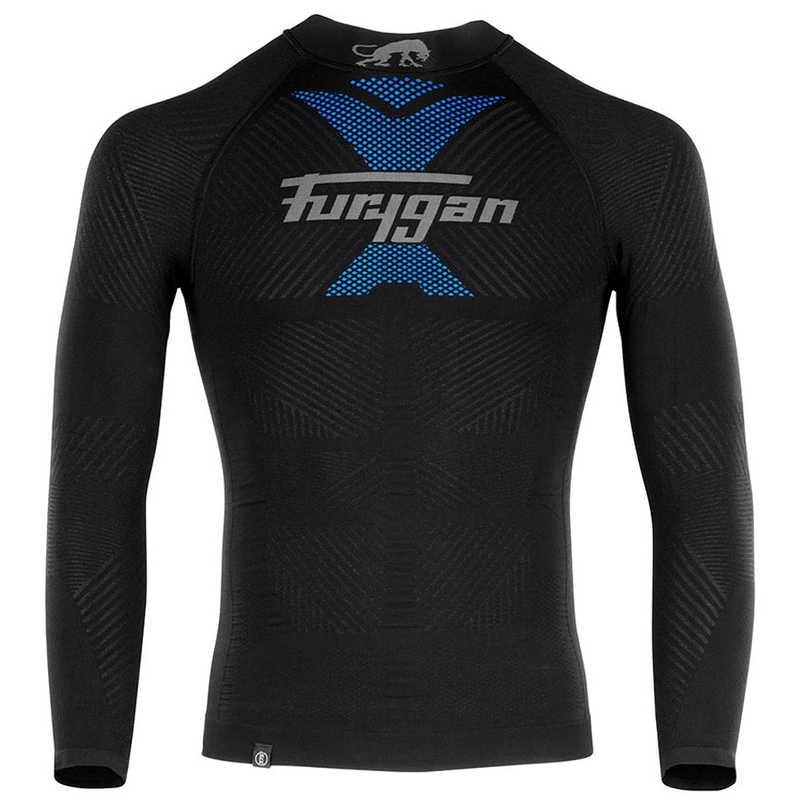 Termo marškinėliai Furygan Active LS 37.5® juodi