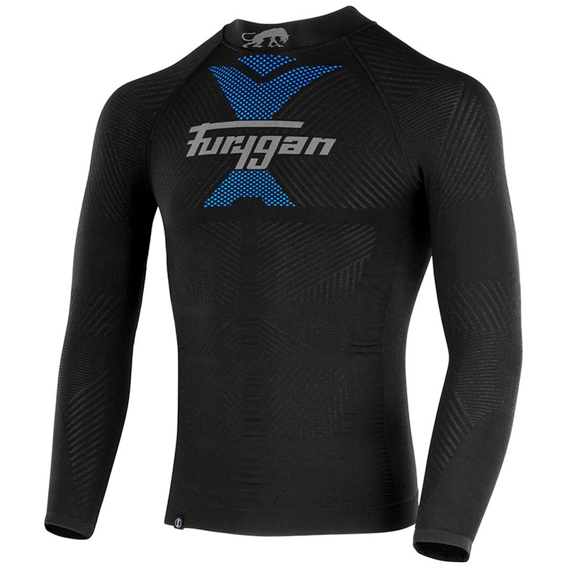 Termo marškinėliai Furygan Active LS 37.5® juodi