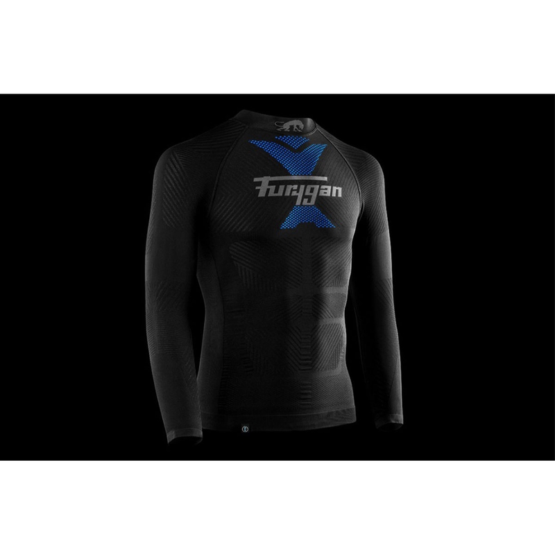 Termo marškinėliai Furygan Active LS 37.5® juodi