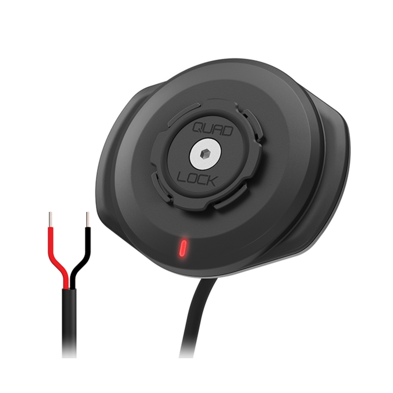 "Quad Lock®" vandeniui atspari belaidžio įkrovimo galvutė - 12V-24V - V2