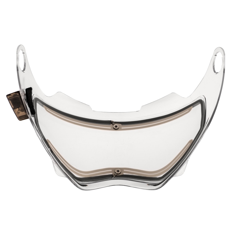 Elektra šildomas šalmas plexi Cassida Tour clear