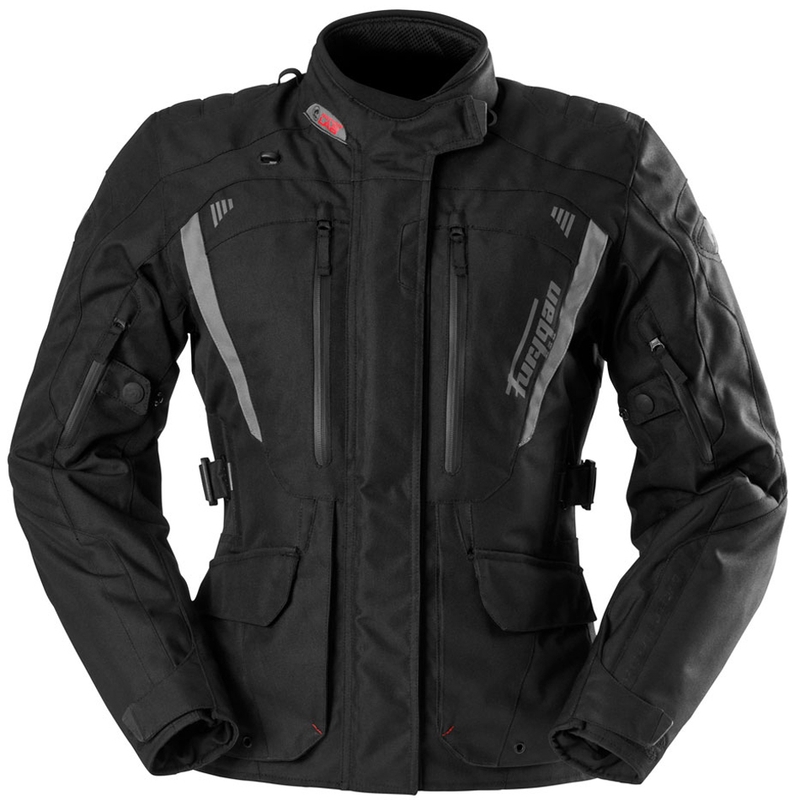 Moteriška Furygan Apalaches Lady Evo Black and Grey motociklininko striukė