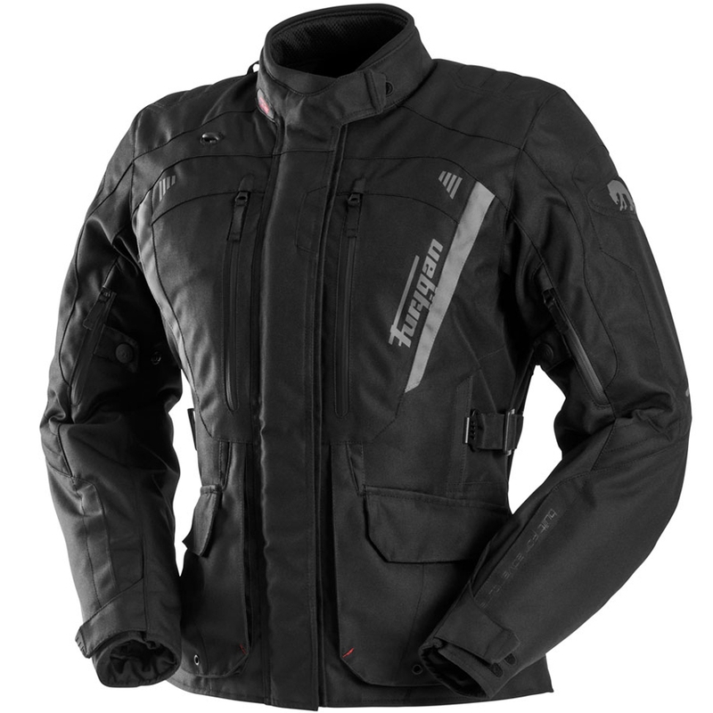 Moteriška Furygan Apalaches Lady Evo Black and Grey motociklininko striukė
