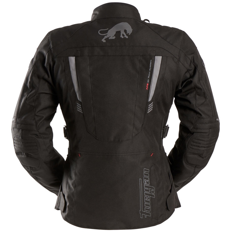 Moteriška Furygan Apalaches Lady Evo Black and Grey motociklininko striukė
