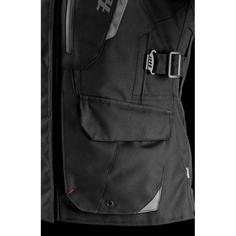 Moteriška Furygan Apalaches Lady Evo Black and Grey motociklininko striukė