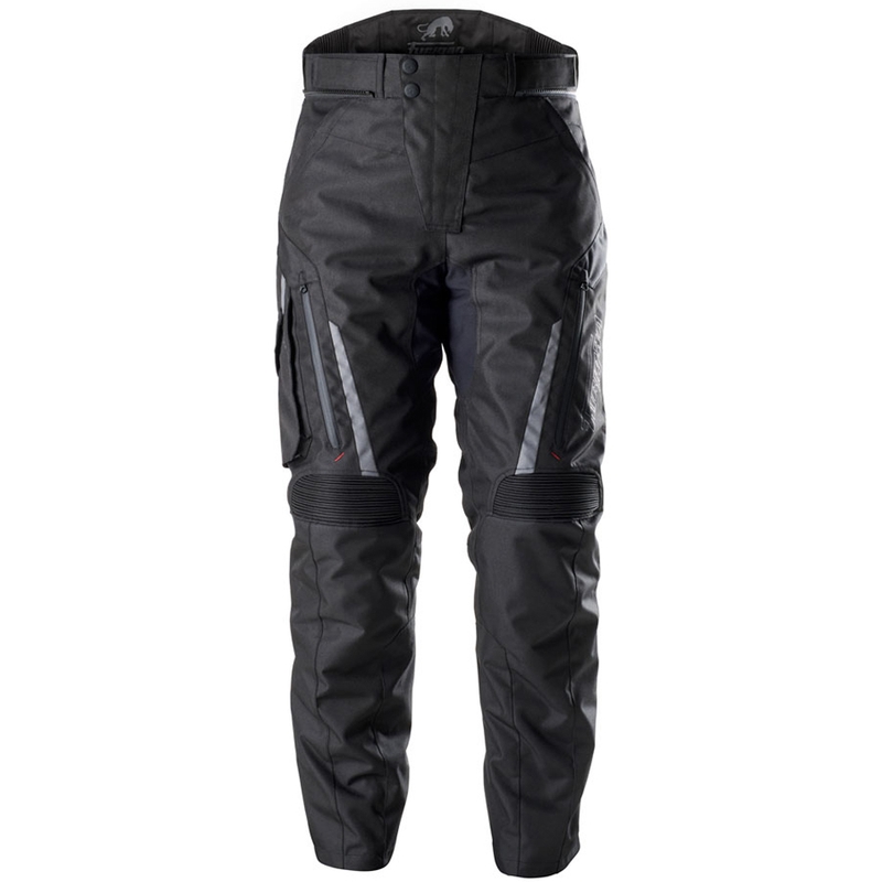 Furygan Killington juodos ir pilkos motociklininko kelnės