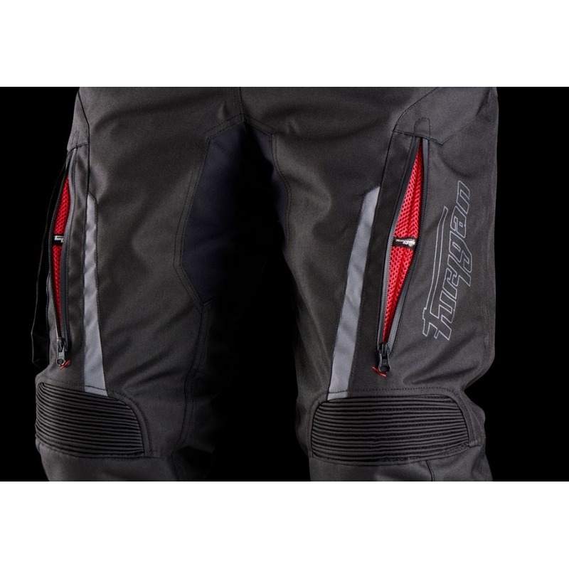 Furygan Killington juodos ir pilkos motociklininko kelnės