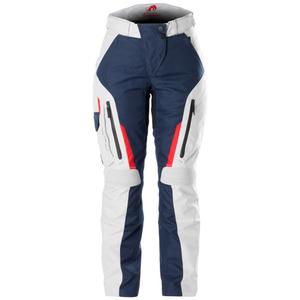 Moteriškos Furygan Killington Lady Blue-Beige-Red motociklininko kelnės