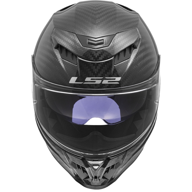 LS2 FF807 Dragon Carbon Integral Motociklininko šalmas matinis juodas