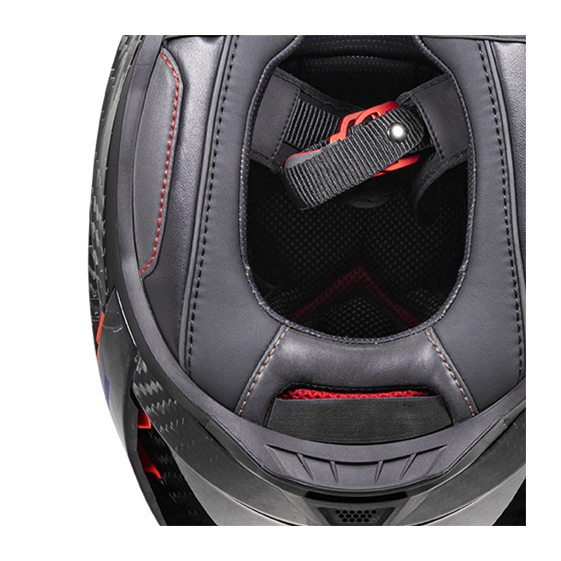 LS2 FF807 Dragon Carbon Integral Motociklininko šalmas matinis juodas