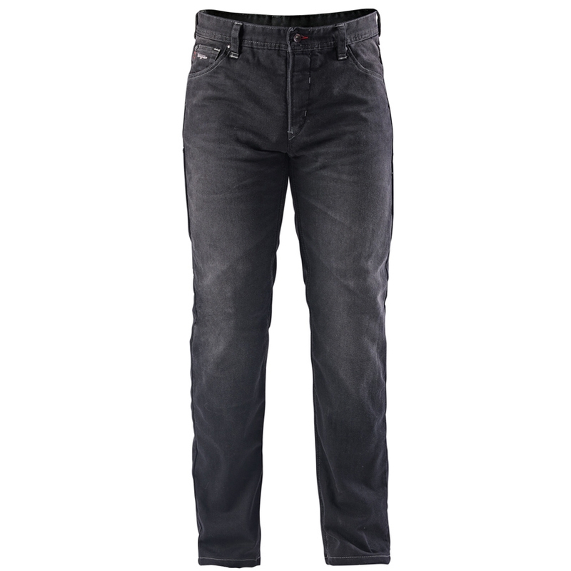 Furygan D12 X Kevlar® tiesūs motociklo džinsai, juodi