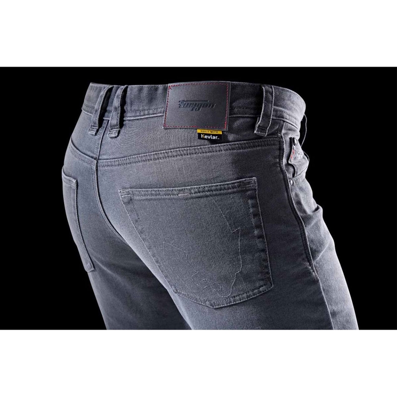 „Furygan D12 X Kevlar® Straight“ motociklo džinsai, pilki