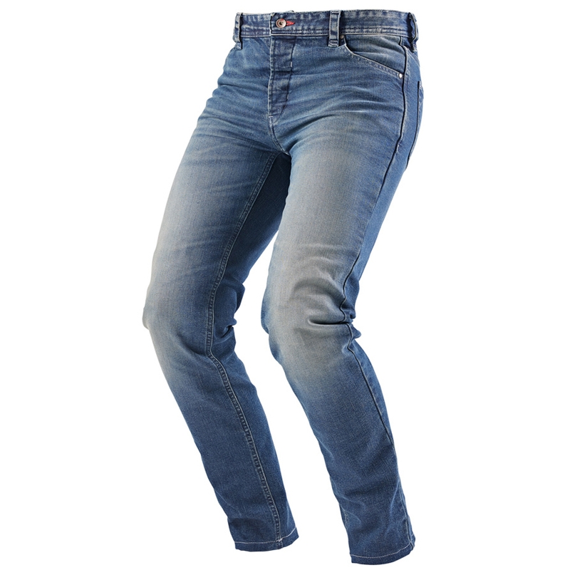 Furygan D12 X Kevlar® Straight motociklo džinsai, šviesiai mėlyni