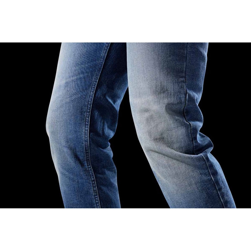 Furygan D12 X Kevlar® Straight motociklo džinsai, šviesiai mėlyni
