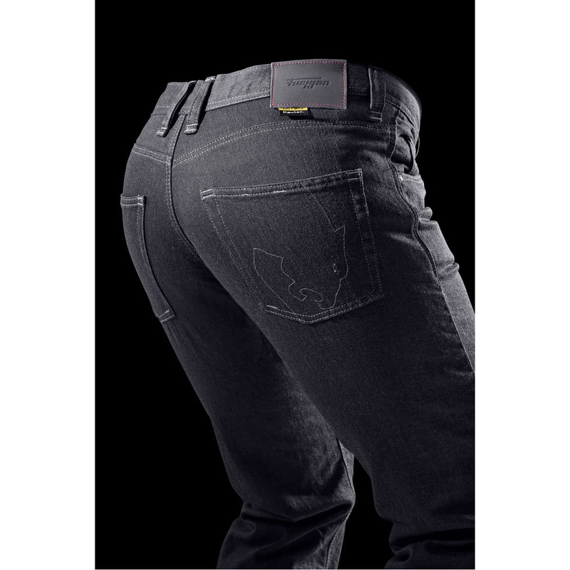 Furygan K12 X Kevlar® tiesūs motociklo džinsai, tamsiai pilki