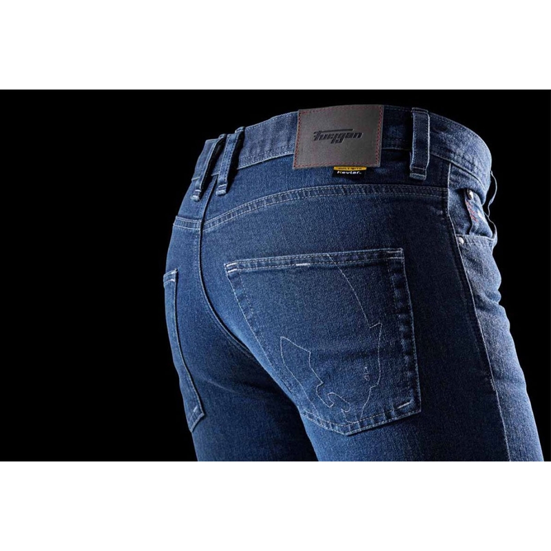 Furygan K12 X Kevlar® tiesūs motociklo džinsai, mėlyni