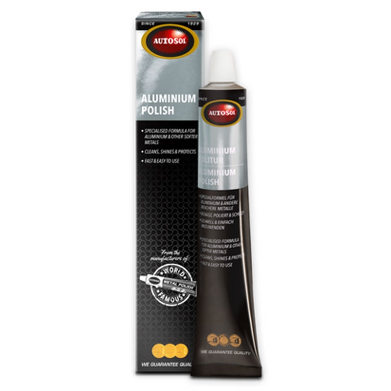 Aliuminio valymo ir poliravimo pasta Autosol Aluminium Polish 75 ml
