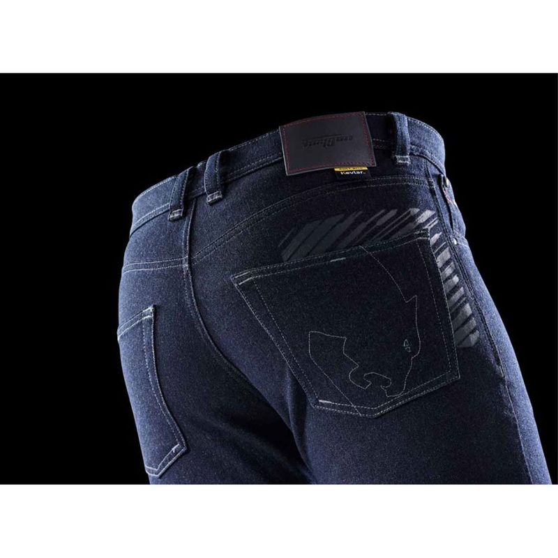 Furygan Tyron X Kevlar® Slim motociklo džinsai tamsiai mėlyni