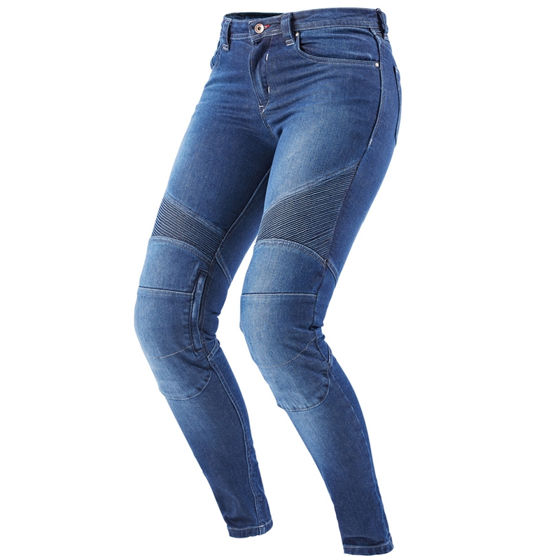 Moteriški "Furygan Purdey Evo Slim Blue" motociklininko džinsai