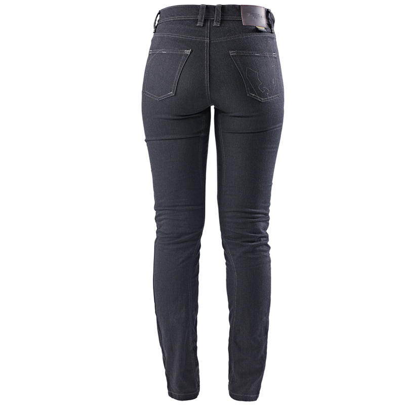 Furygan Nikita X Kevlar® Mom Fit moteriški motociklininko džinsai, tamsiai pilki