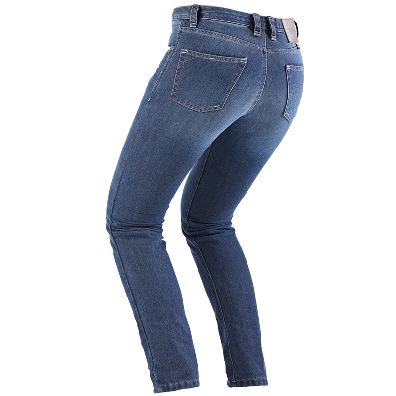 Furygan Kate X Kevlar® Straight moteriškos motociklininko džinsinės kelnės, mėlynos