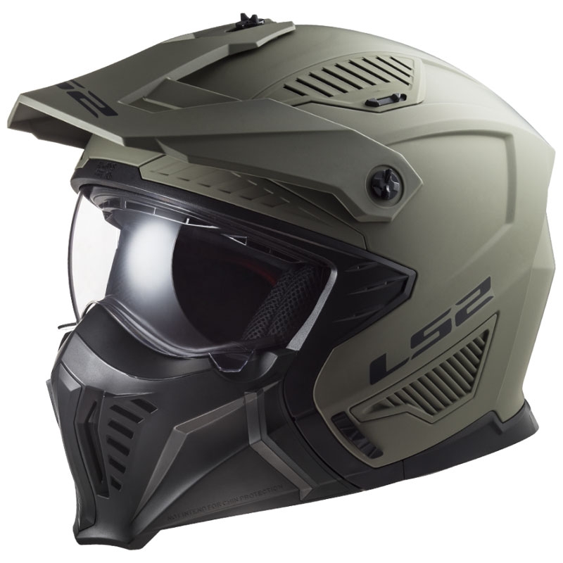 Motociklininko šalmas LS2 OF606 Drifter Solid matt sand