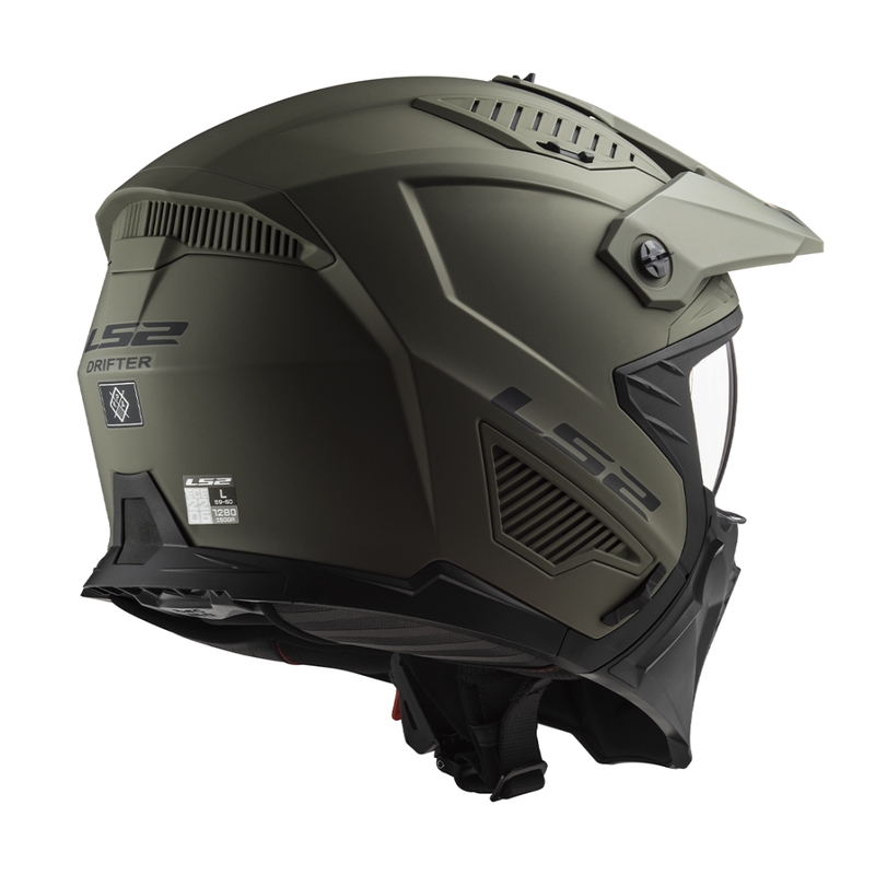 Motociklininko šalmas LS2 OF606 Drifter Solid matt sand