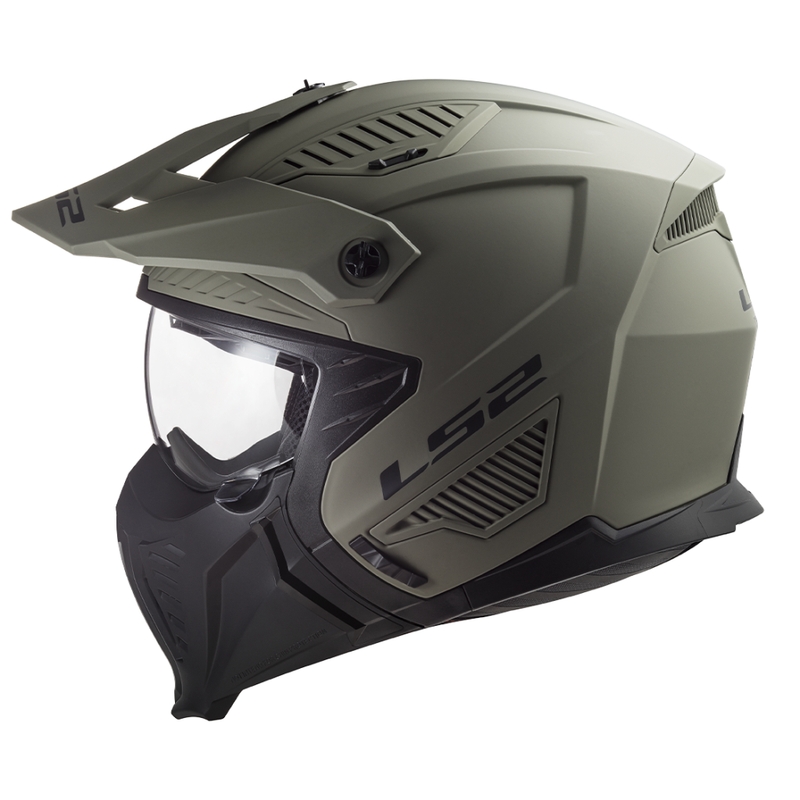 Motociklininko šalmas LS2 OF606 Drifter Solid matt sand