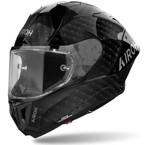 Integruotas motociklininko šalmas Airoh GP800 FIM Carbon black