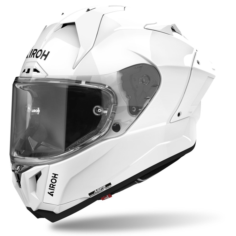 "Airoh GP800" integruotas motociklininko šalmas Balta spalva