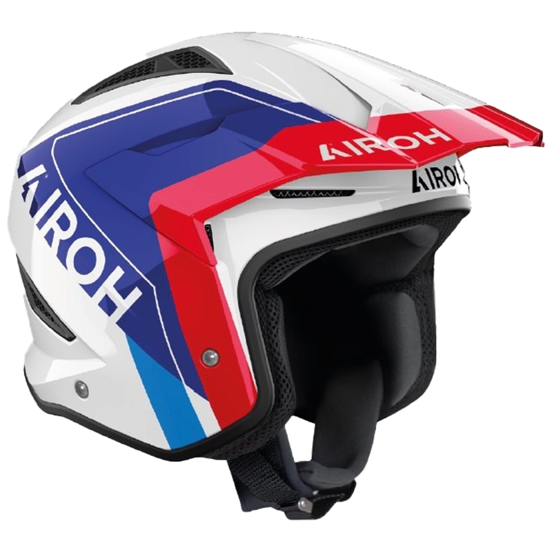 Bandomasis šalmas motociklui Airoh TRR 2 Hunt blue-red