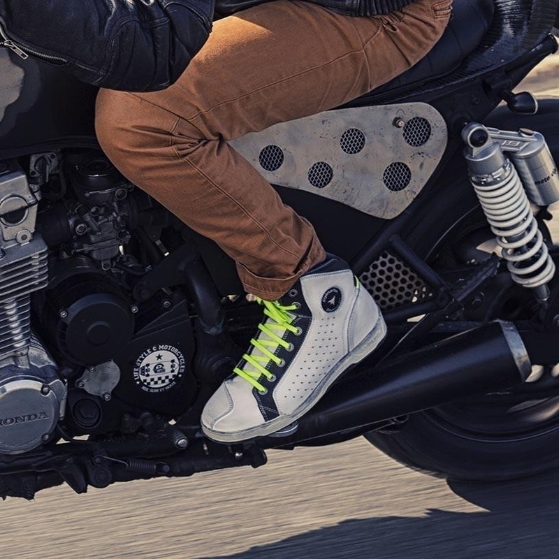Stylmartin Sektoriaus balti motociklininko batai
