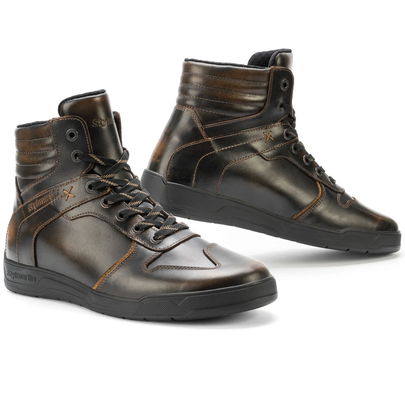 Motociklininko batai Stylmartin Iron WP bronziniai