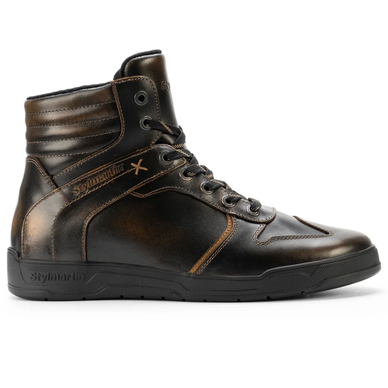 Motociklininko batai Stylmartin Iron WP bronziniai