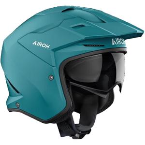 Bandomasis šalmas motociklui Airoh Kombakt Spalva benzino žalia