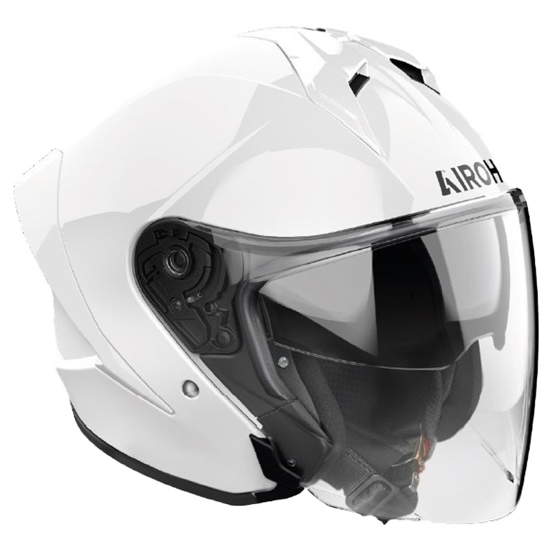Atviras motociklininko šalmas Airoh H21 Spalva Balta
