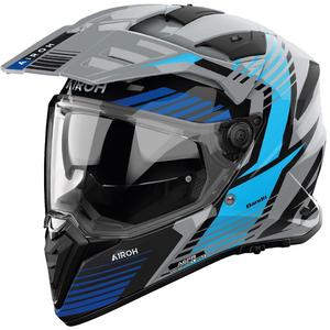 Enduro motociklininko šalmas Airoh Bandit Spicy blue